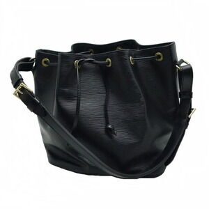 Louis Vuitton Shoulder Bag Epi Leather Noir Black